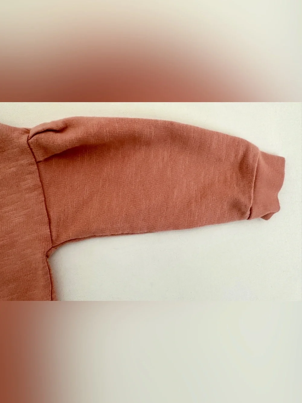 Carter's girl’s sweatshirt, small glittery heart on the chest. Size 18M.